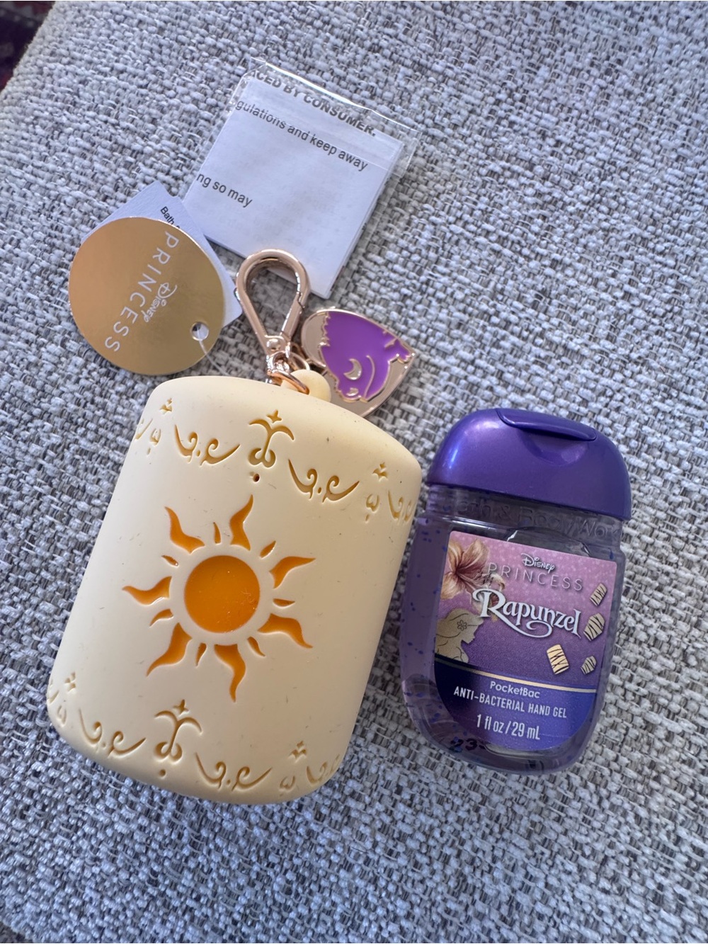 Disney Rapunzel Yellow Sun Holder PocketBac ☀️ Lights Up ☀️ Bath & Body Works